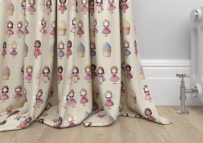 Fairy Cakes, Cupcake Sponge - Made to Measure Curtains - Image 6